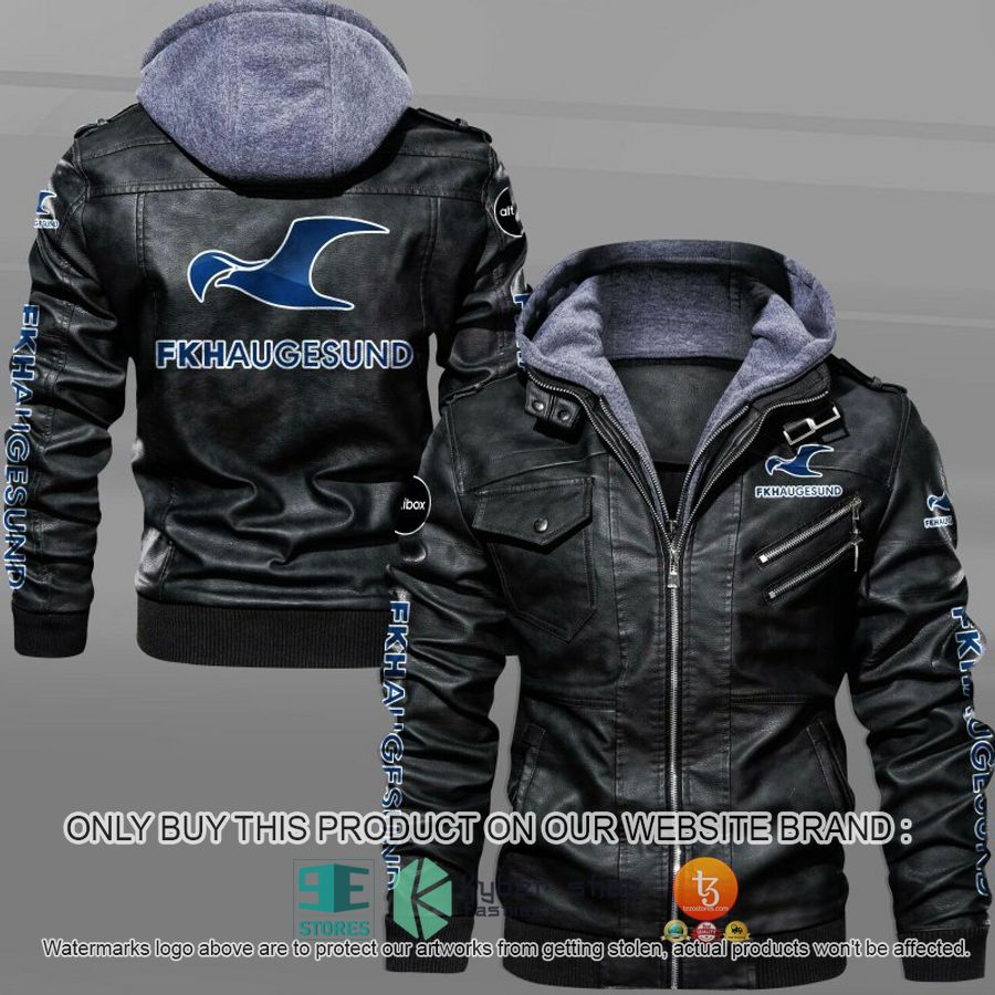 NEW Fotballklubben Haugesund Leather Jacket 5 fotballklubben haugesund leather jacket 1 66635