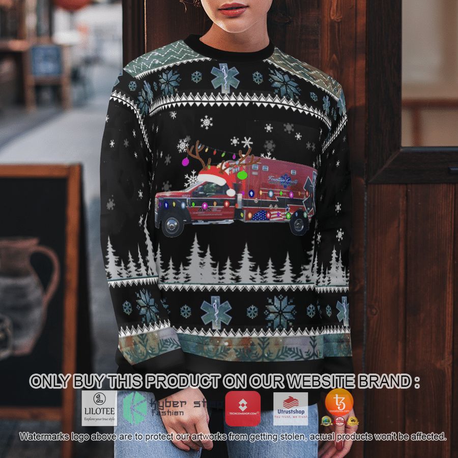 HOT Fountain County EMS Christmas Sweater 10 fountain county ems christmas 3d sweater 10 46442