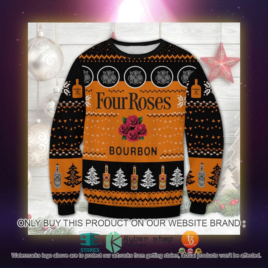 HOT Four Roses Bourbon Sweater 2 four roses bourbon sweater 2 73644