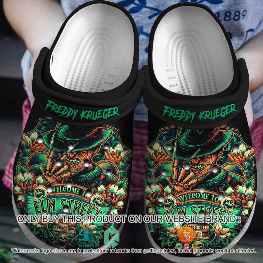 freddy krueger welcome to elm street crocs crocband shoes 1 44233
