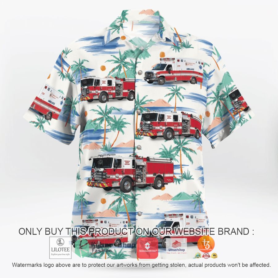 HOT Frederick County MD Fire & Rescue Hawaiian Shirt 4 frederick county md fire rescue hawaiian shirt 4 3119