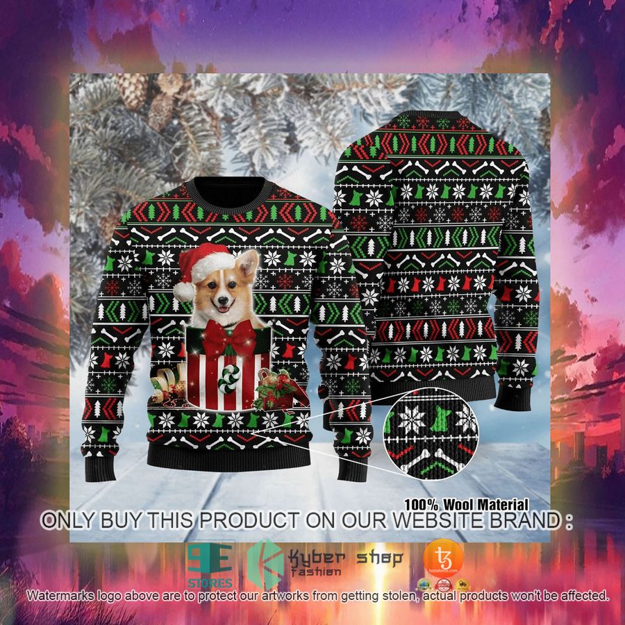 HOT Funny Corgi Dog Christmas Gift Ugly Christmas Sweater 3 funny corgi dog christmas gift ugly christmas sweater 3 56924