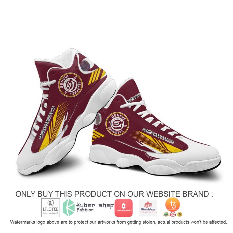 HOT Geneve-Servette HC Air Jordan 13 Shoes 4 geneve servette hc air jordan 13 sneaker 4 47958