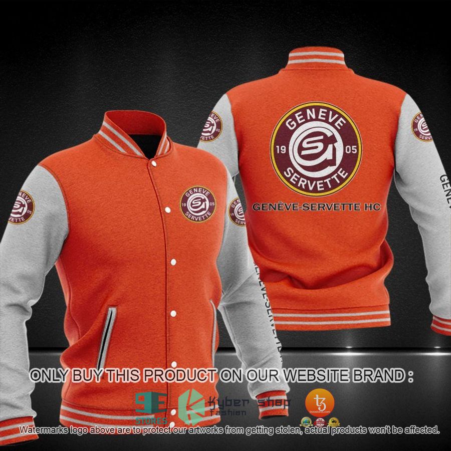 NEW Geneve-Servette HC Varsity Jacket 4 geneve servette hc baseball jacket 4 41815