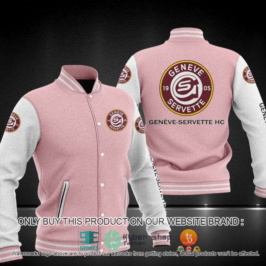 NEW Geneve-Servette HC Varsity Jacket 5 geneve servette hc baseball jacket 5 78965