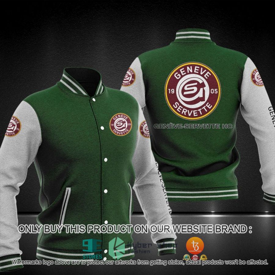 NEW Geneve-Servette HC Varsity Jacket 6 geneve servette hc baseball jacket 6 39443