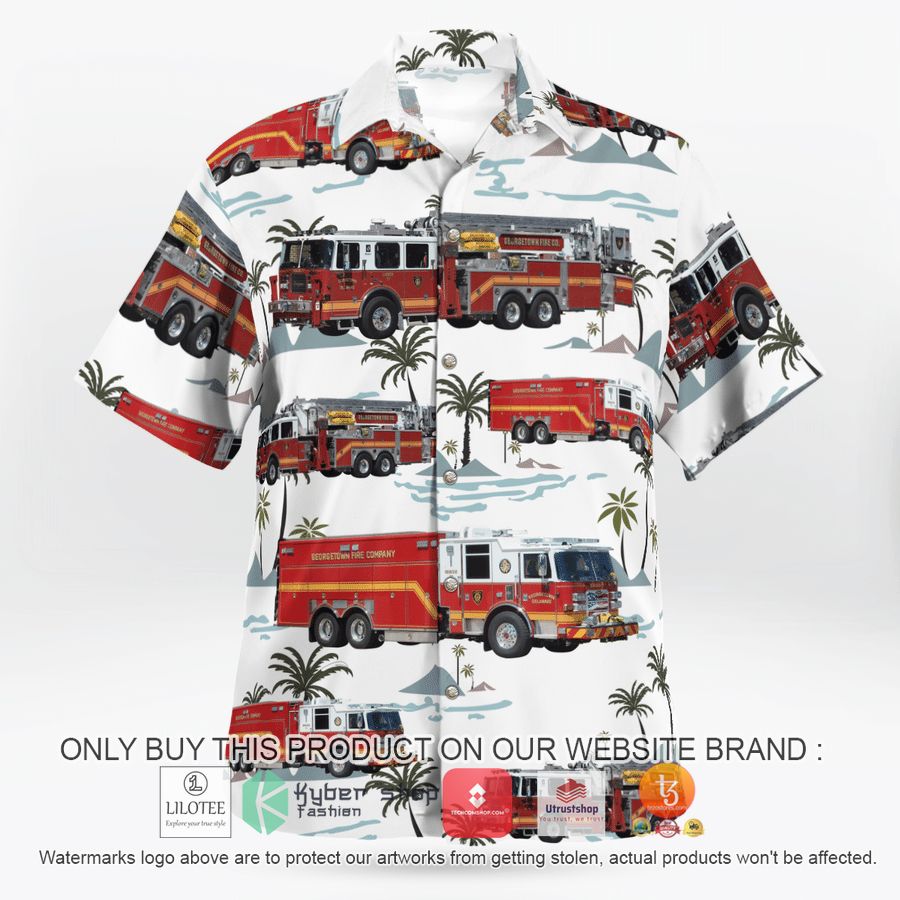 HOT Georgetown Fire Company Hawaiian Shirt 8 georgetown fire company hawaiian shirt 8 6260