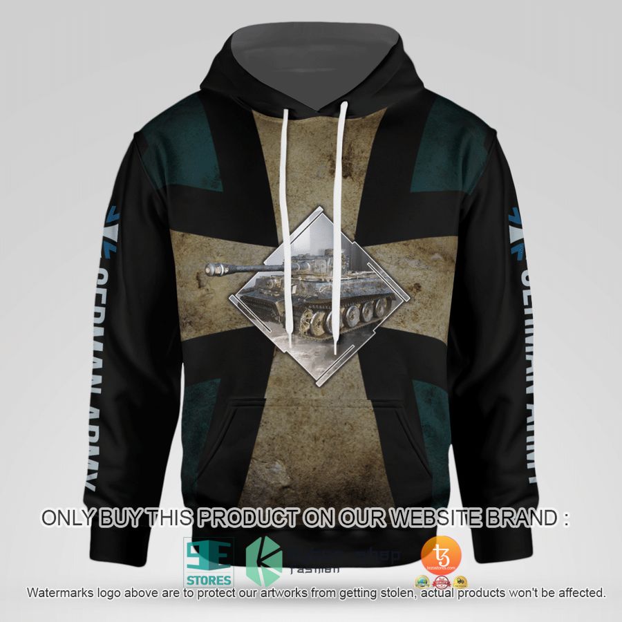 NEW German Army WWII German Tiger Tank 3D Hoodie 9 german army wwii german tiger tank 3d hoodie 9 8687