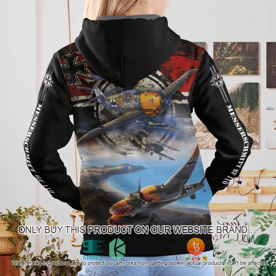 NEW German Luftwaffe Messerschmitt Bf 110 Hoodie 9 german luftwaffe messerschmitt bf 110 3d hoodie 9 84752