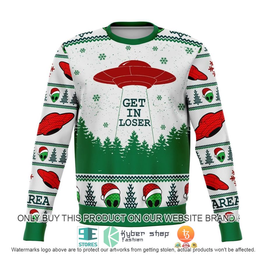 HOT Get In Loser Ugly Christmas Sweater 1 get in loser ugly christmas sweater 1 31760