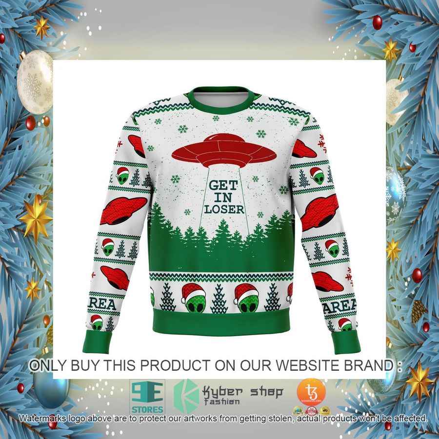 HOT Get In Loser Ugly Christmas Sweater 2 get in loser ugly christmas sweater 2 8004