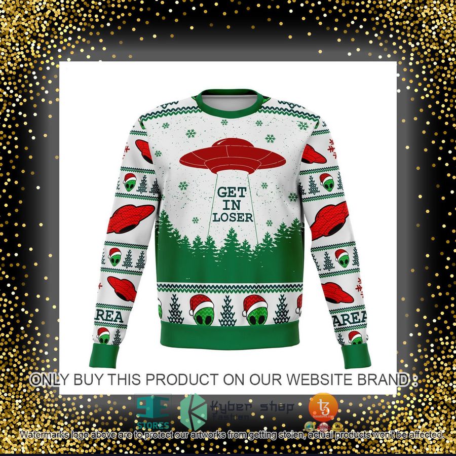 HOT Get In Loser Ugly Christmas Sweater 4 get in loser ugly christmas sweater 4 14612