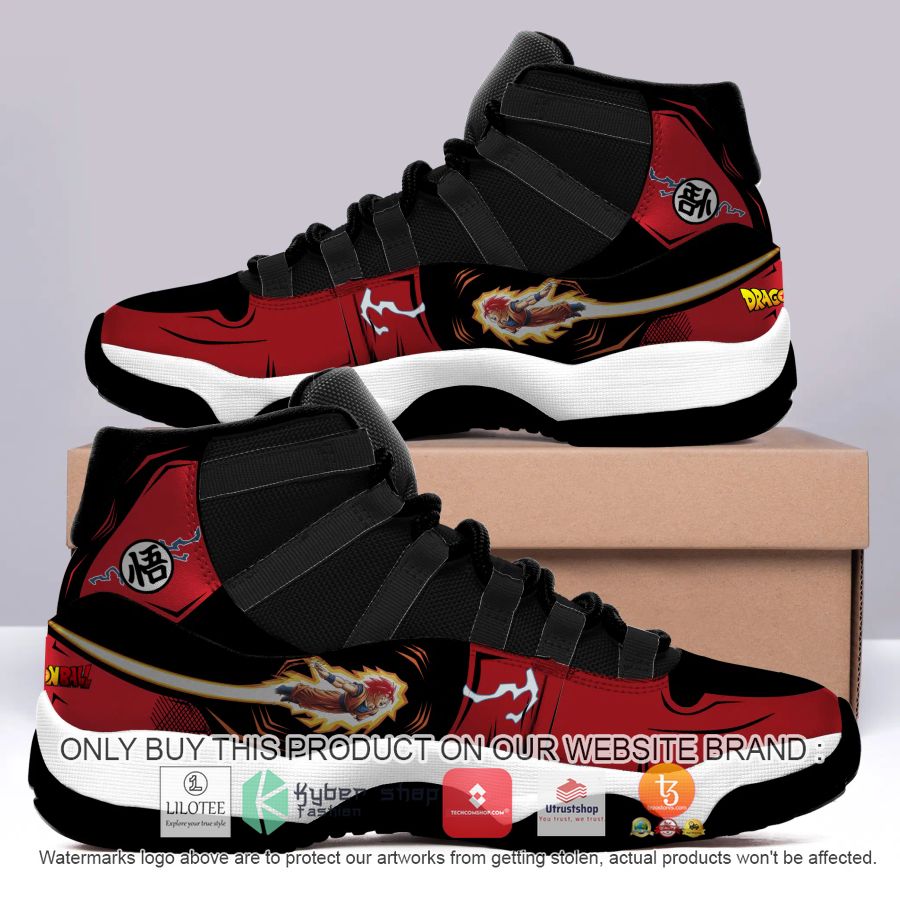 goku red air jordan 11 sneaker 1 79225