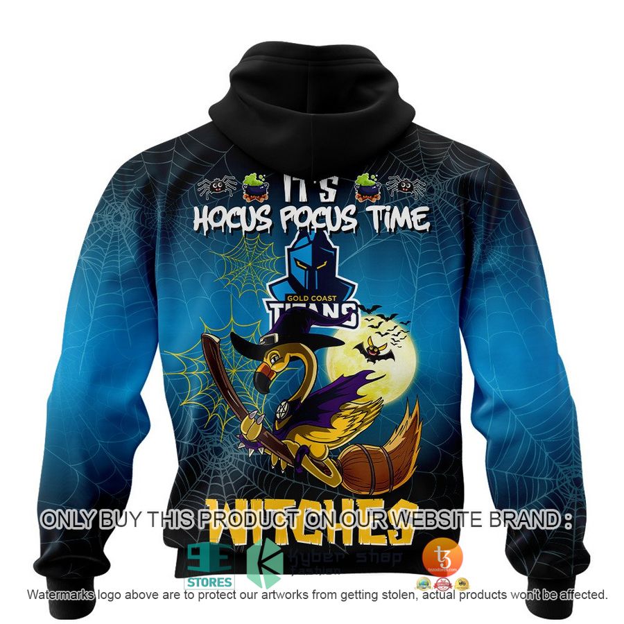 NEW Gold Coast Titans It's Hocus Pocus Time Halloween Flamingo Witches Hoodie, Shirt 3 gold coast titans its hocus pocus time halloween flamingo witches shirt hoodie 3 51863