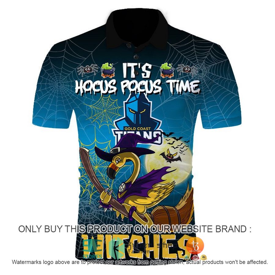 NEW Gold Coast Titans It's Hocus Pocus Time Halloween Flamingo Witches Hoodie, Shirt 7 gold coast titans its hocus pocus time halloween flamingo witches shirt hoodie 7 3887