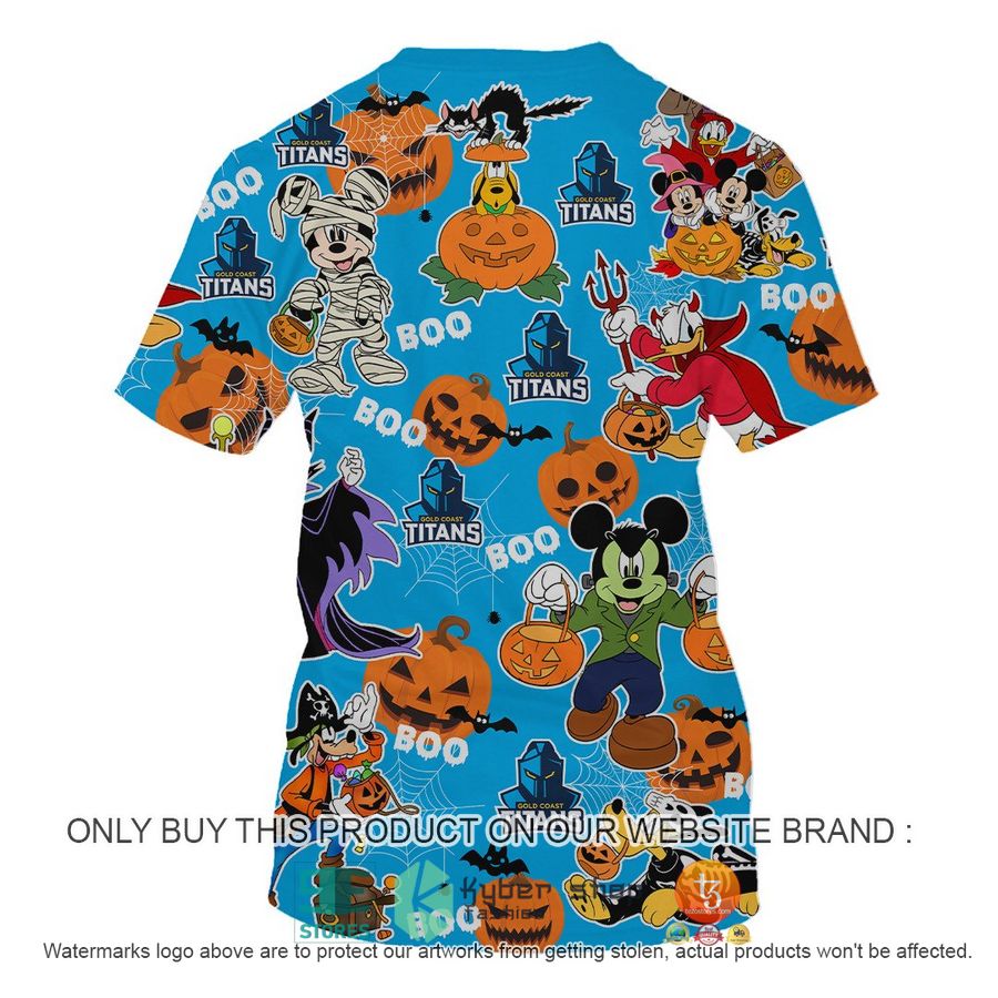 NEW Gold Coast Titans Mickey Friends Halloween Hoodie, Shirt 10 gold coast titans mickey friends halloween shirt hoodie 10 72246