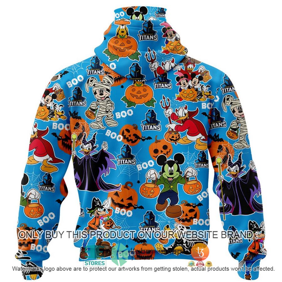 NEW Gold Coast Titans Mickey Friends Halloween Hoodie, Shirt 6 gold coast titans mickey friends halloween shirt hoodie 6 70456