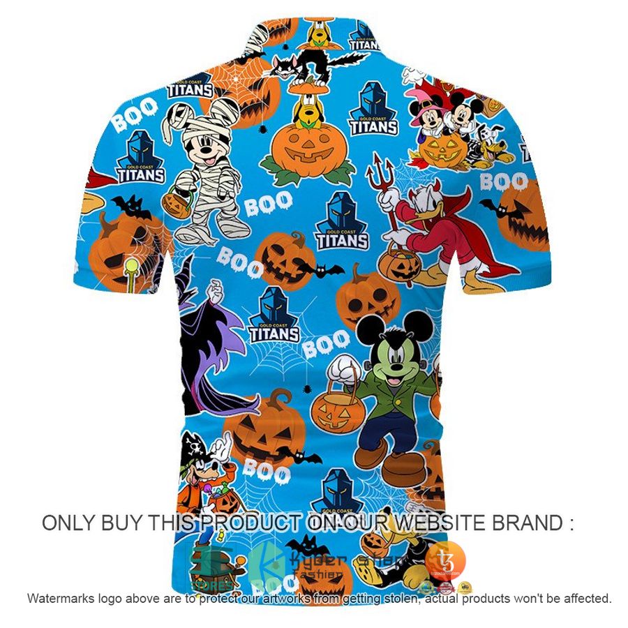 NEW Gold Coast Titans Mickey Friends Halloween Hoodie, Shirt 8 gold coast titans mickey friends halloween shirt hoodie 8 63670