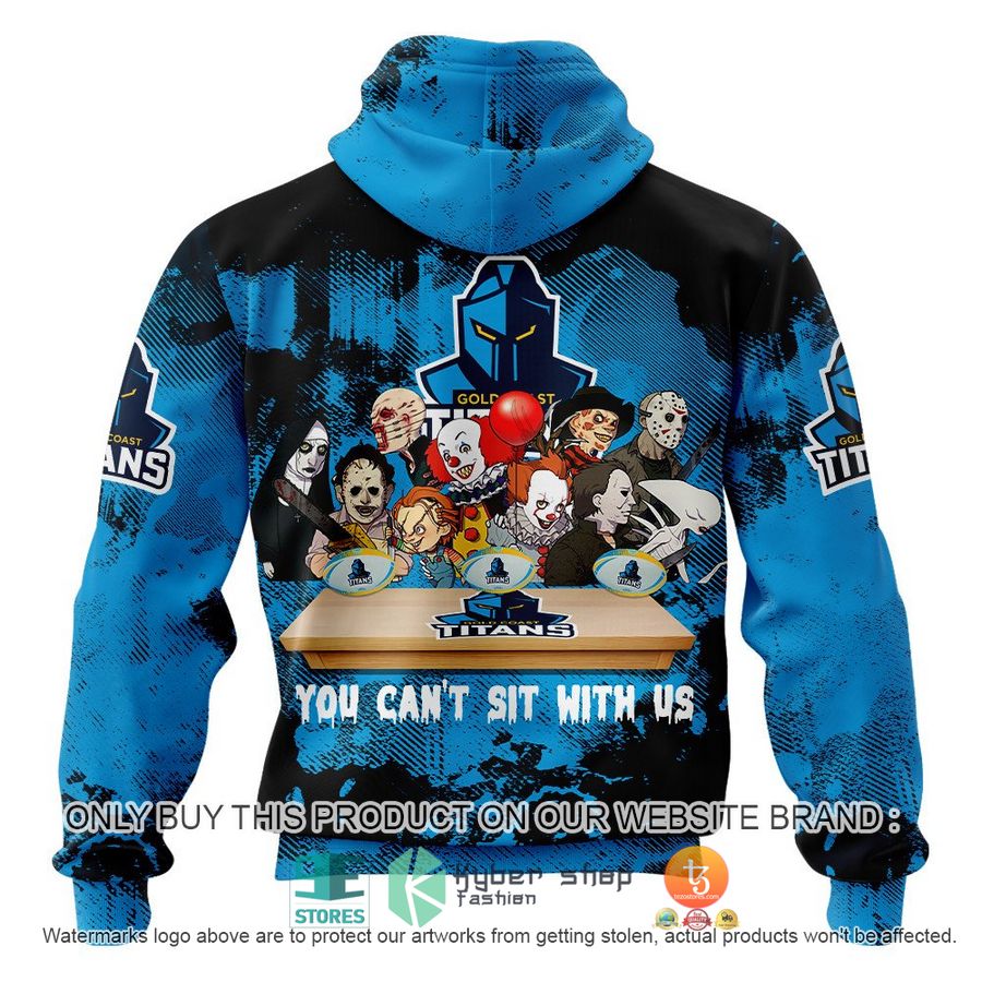 NEW Gold Coast Titans You Can't Sit With Us Horror Movies Characters Hoodie, Shirt 3 gold coast titans you cant sit with us horror movies characters shirt hoodie 3 18471