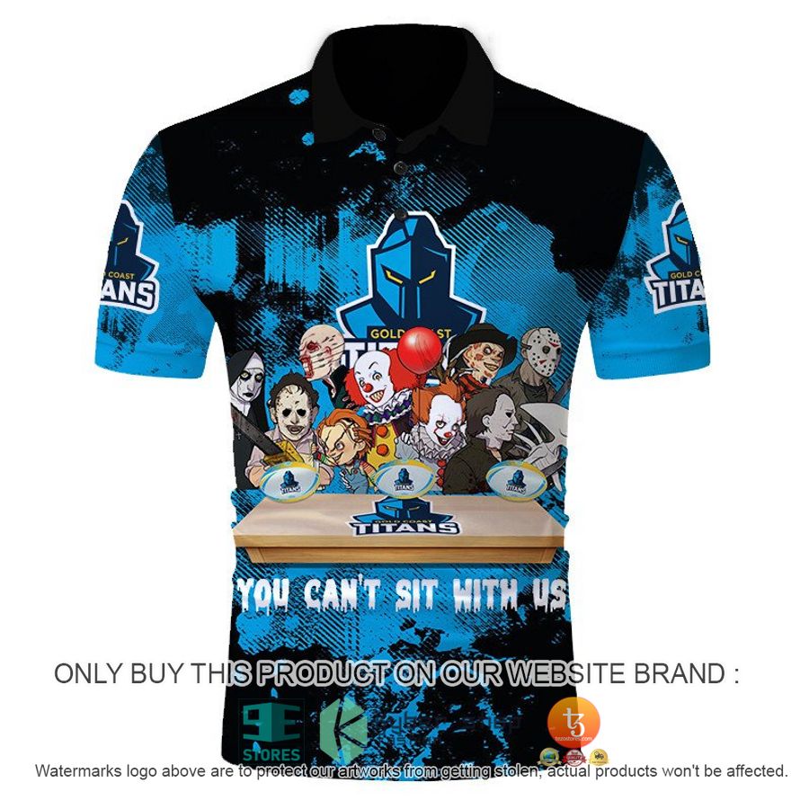 NEW Gold Coast Titans You Can't Sit With Us Horror Movies Characters Hoodie, Shirt 7 gold coast titans you cant sit with us horror movies characters shirt hoodie 7 22807