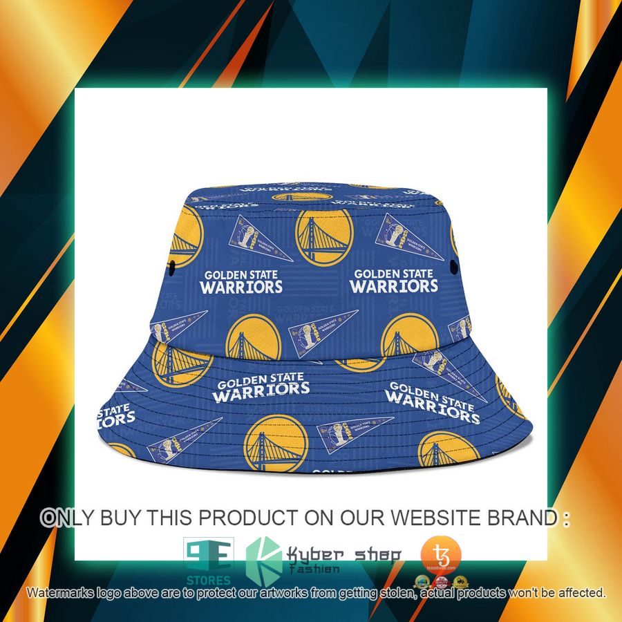 golden state warriors champions bucket hat 2 86462