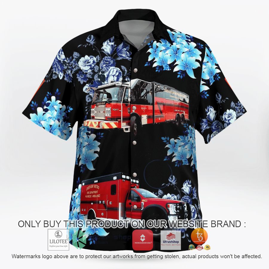 HOT Green Bay Metro Fire Department Hawaiian Shirt 3 green bay metro fire department hawaiian shirt 3 44937