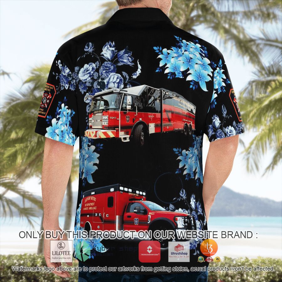 HOT Green Bay Metro Fire Department Hawaiian Shirt 8 green bay metro fire department hawaiian shirt 8 95037
