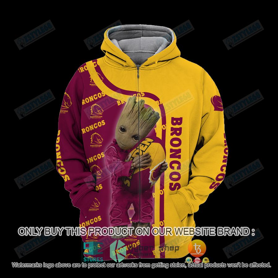 NEW Groot Brisbane Broncoss Hoodie, Shirt 5 groot brisbane broncoss shirt hoodie 5 84154