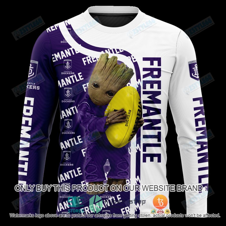 NEW Groot Fremantle Football Club Hoodie, Shirt 7 groot fremantle football club shirt hoodie 7 71309