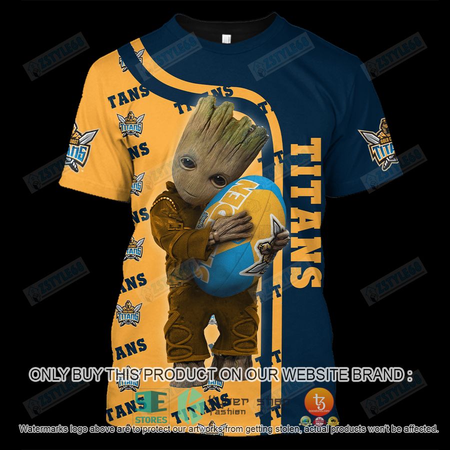 NEW Groot Gold Coast Titanss Hoodie, Shirt 17 groot gold coast titanss shirt hoodie 1 2670