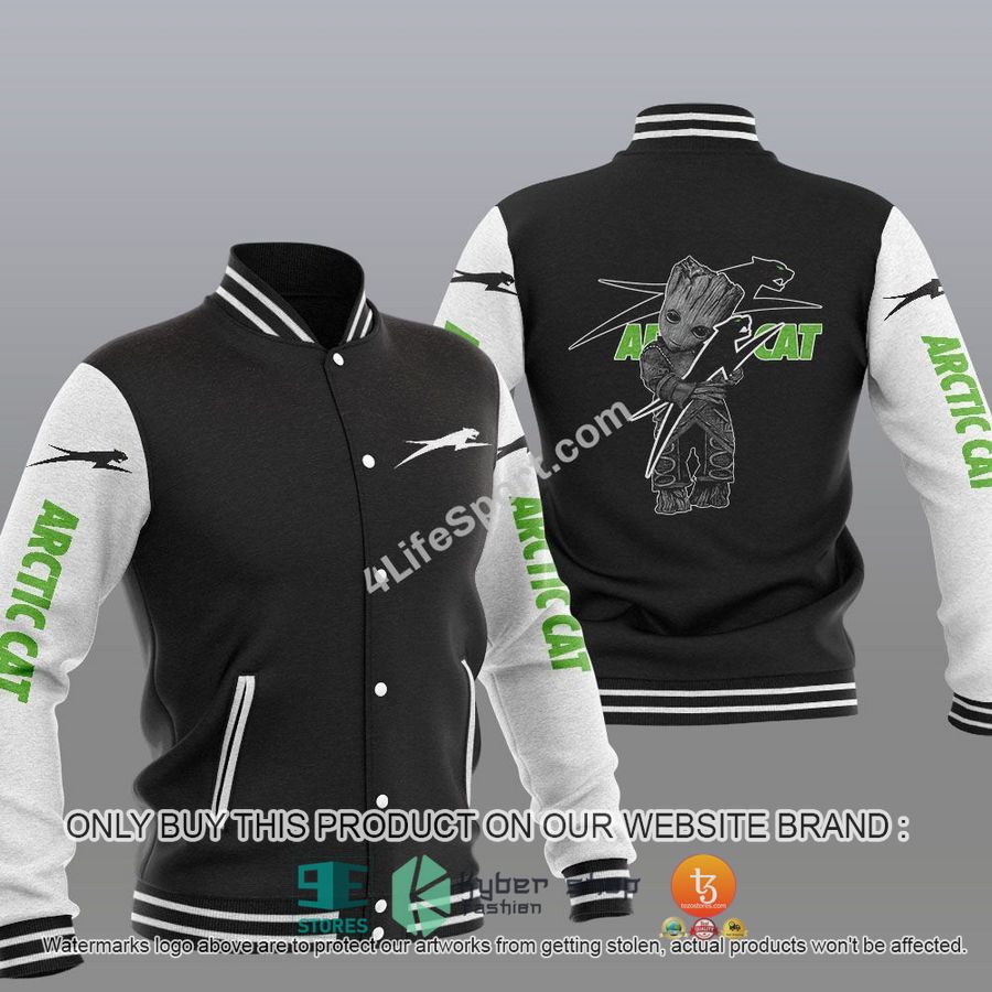 groot hug arctic cat baseball jacket 1 70895