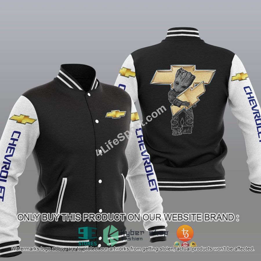 groot hug chevrolet baseball jacket 1 90793