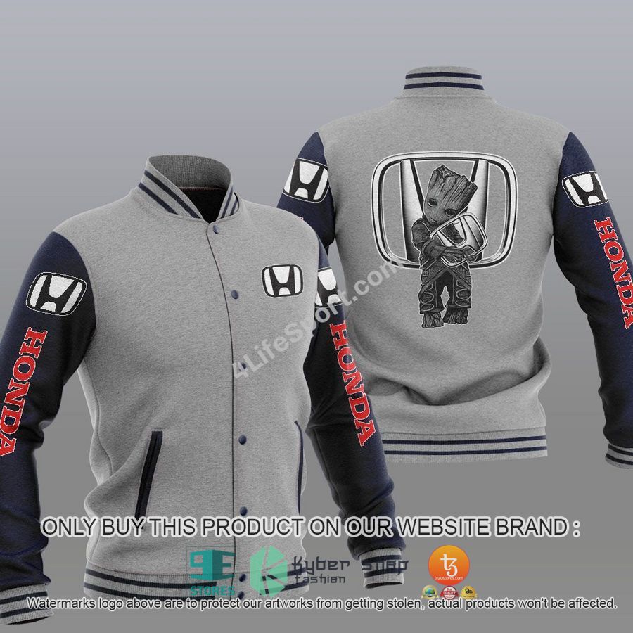 groot hug honda baseball jacket 2 80590