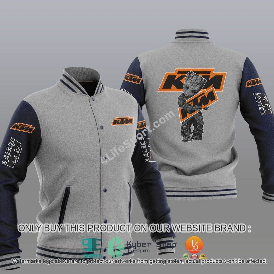 groot hug ktm racing baseball jacket 2 24492