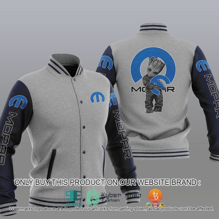NEW Groot Hug Mopar Varsity Jacket 2 groot hug mopar baseball jacket 2 15444