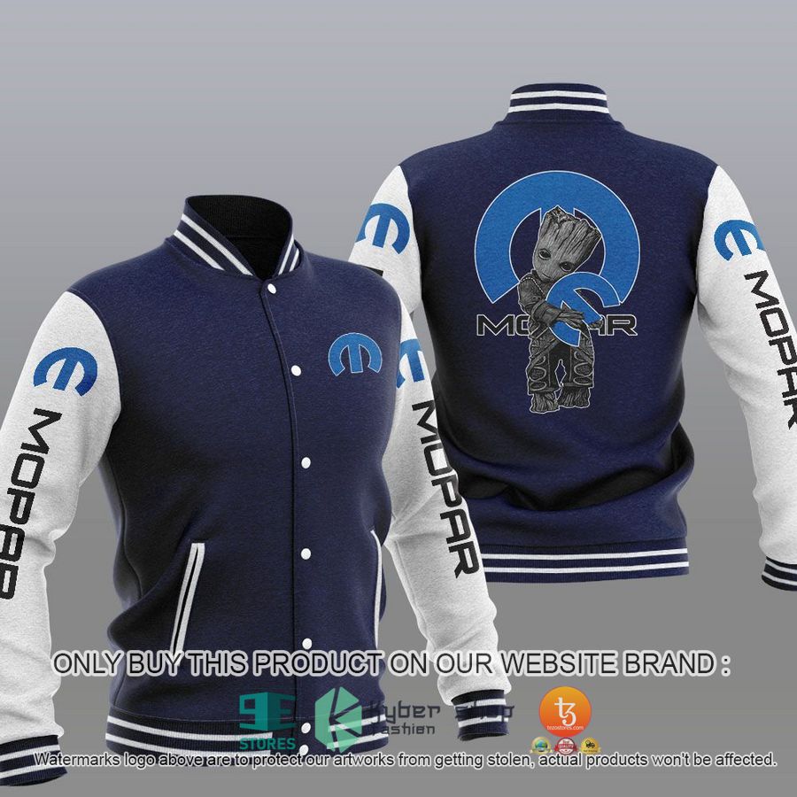 NEW Groot Hug Mopar Varsity Jacket 3 groot hug mopar baseball jacket 3 79763