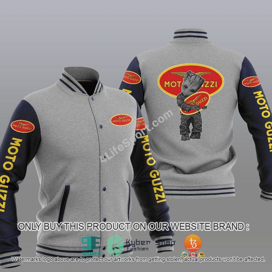 groot hug moto guzzi baseball jacket 2 87796