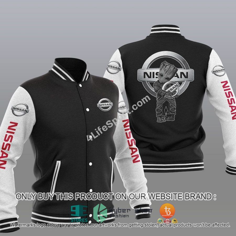groot hug nissan baseball jacket 1 23161