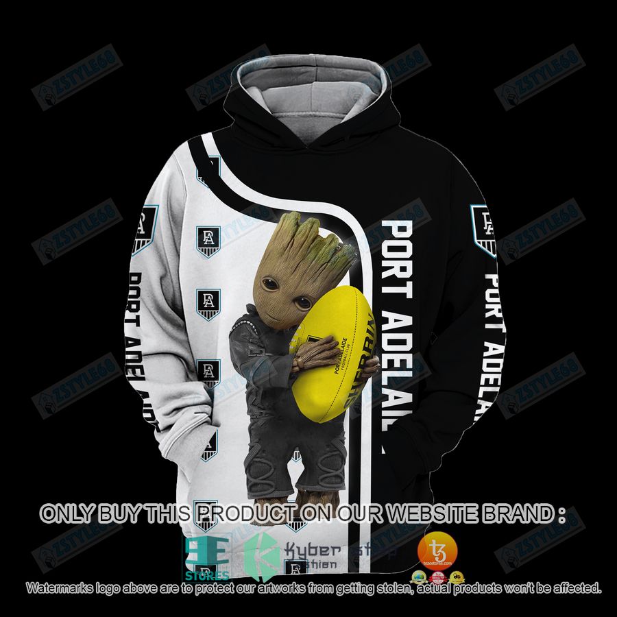 NEW Groot Port Adelaide Football Club Hoodie, Shirt 3 groot port adelaide football club shirt hoodie 3 86436