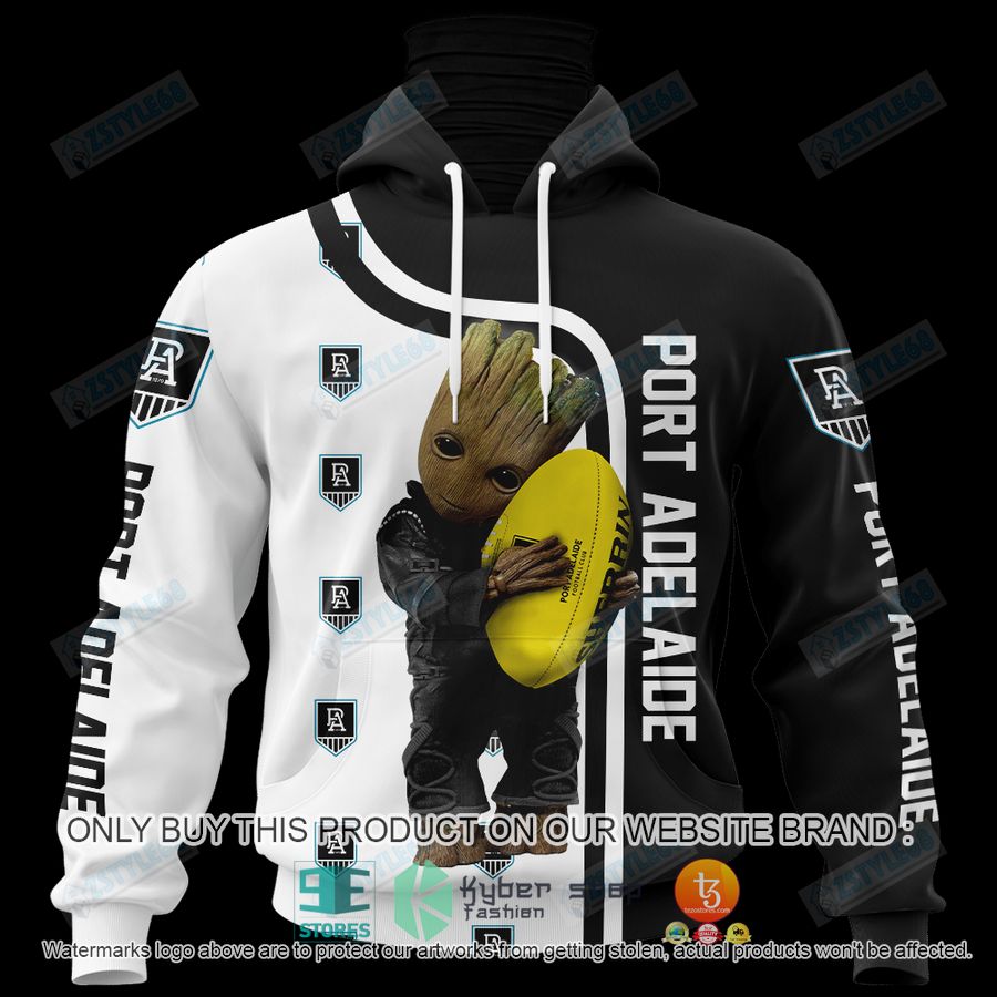 NEW Groot Port Adelaide Football Club Hoodie, Shirt 6 groot port adelaide football club shirt hoodie 6 24313