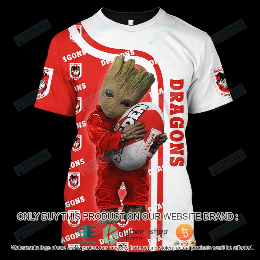 NEW Groot St. George Illawarra Dragonss Hoodie, Shirt 16 groot st george illawarra dragonss shirt hoodie 1 92590