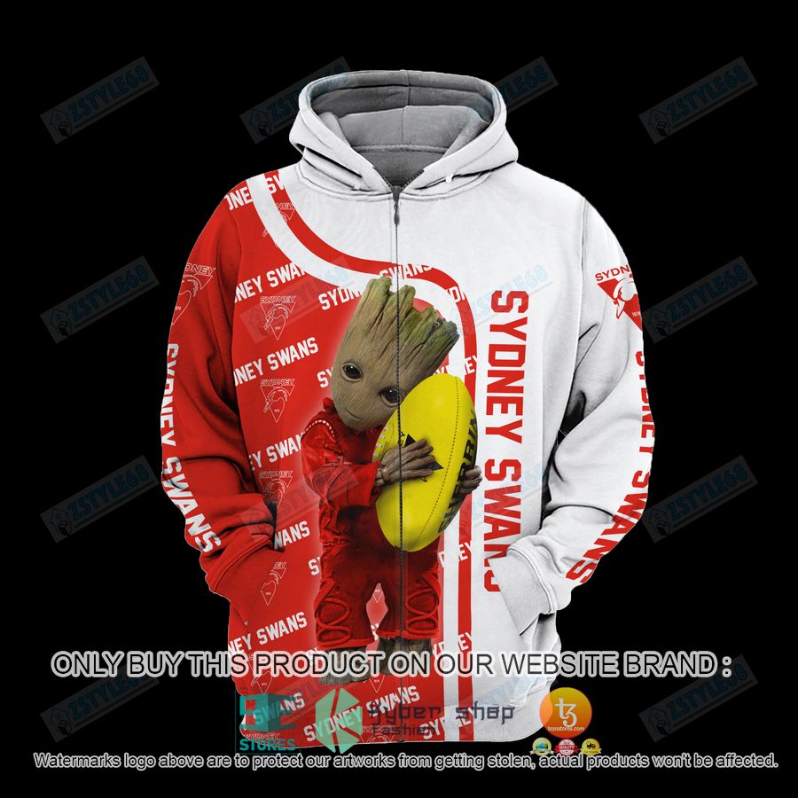 NEW Groot Sydney Swans Hoodie, Shirt 5 groot sydney swans shirt hoodie 5 78264
