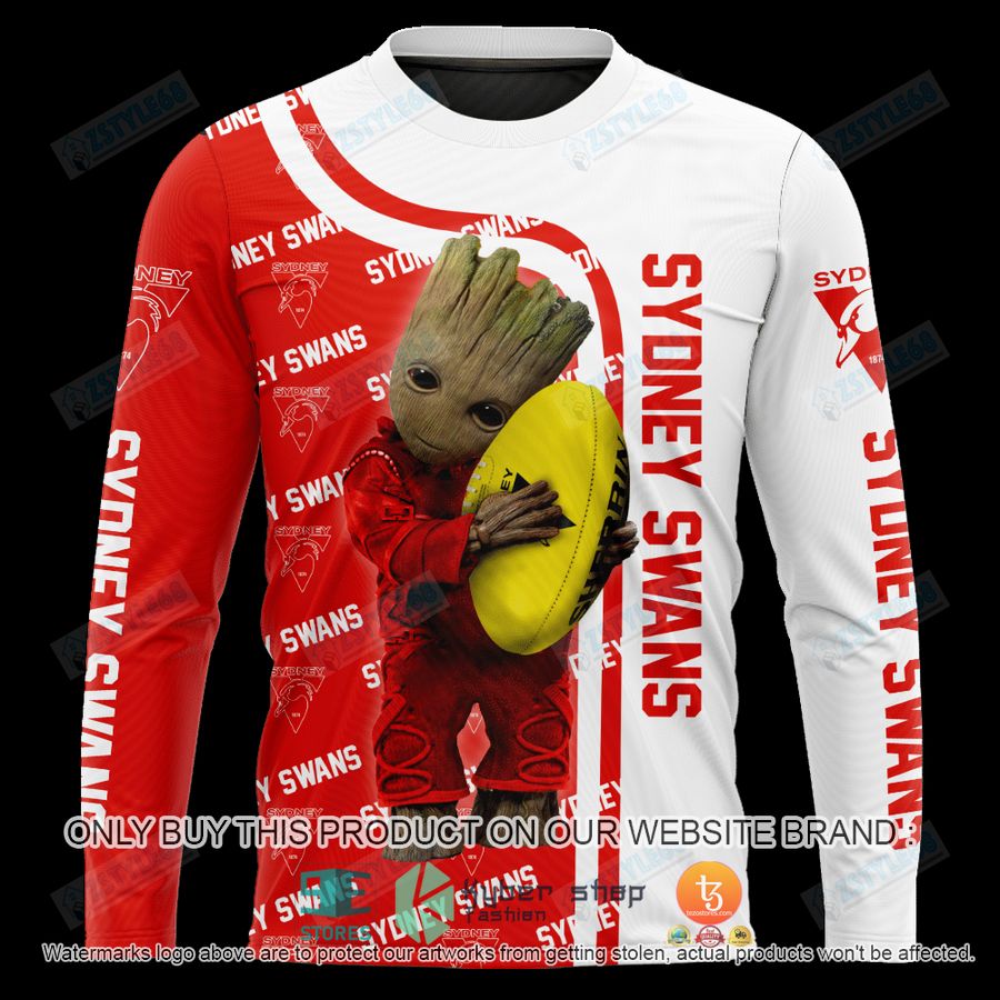 NEW Groot Sydney Swans Hoodie, Shirt 7 groot sydney swans shirt hoodie 7 1593