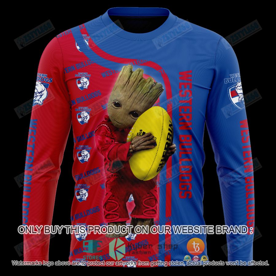 NEW Groot Western Bulldogs Hoodie, Shirt 7 groot western bulldogs shirt hoodie 7 54516