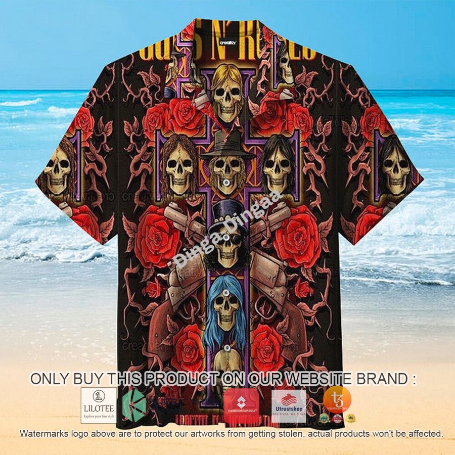 guns n roses appetite for destruction hawaiian shirt 1 62727