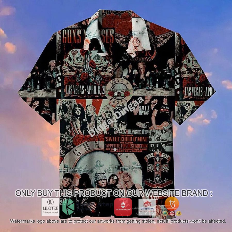 guns n roses sweet child o mine hawaiian shirt 1 98923