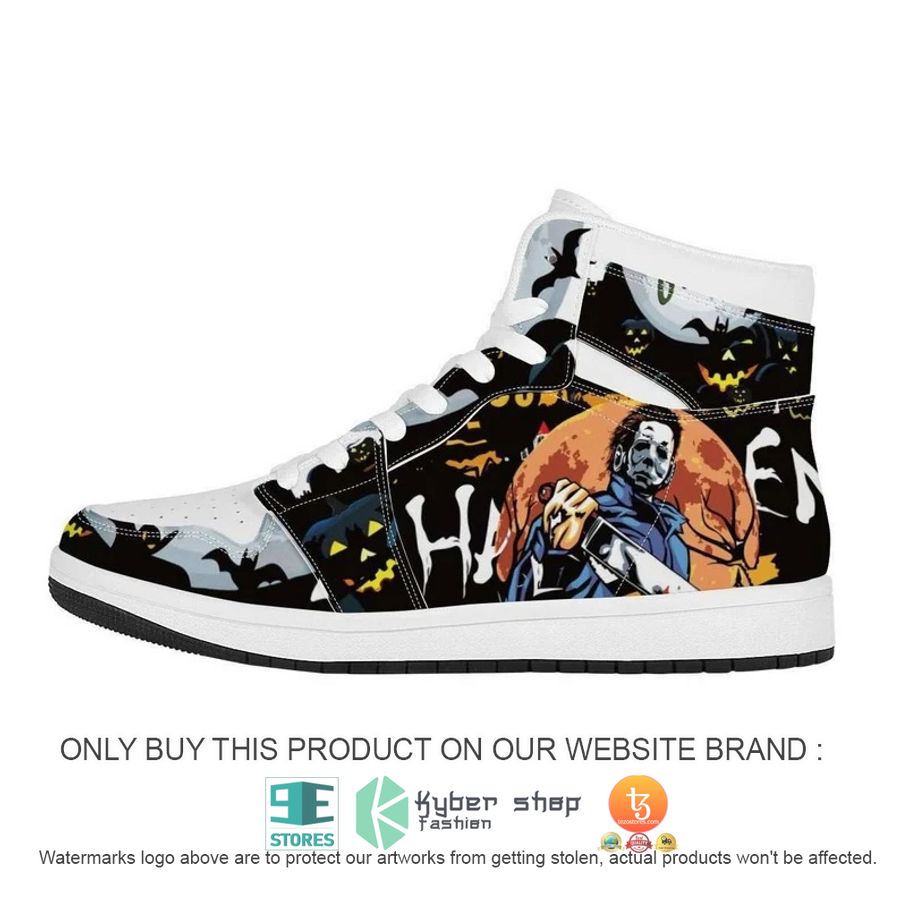 NEW Halloween Party Michael Myers Air Jordan High Top Sneaker 3 halloween party michael myers air jordan high top shoes 3 42529