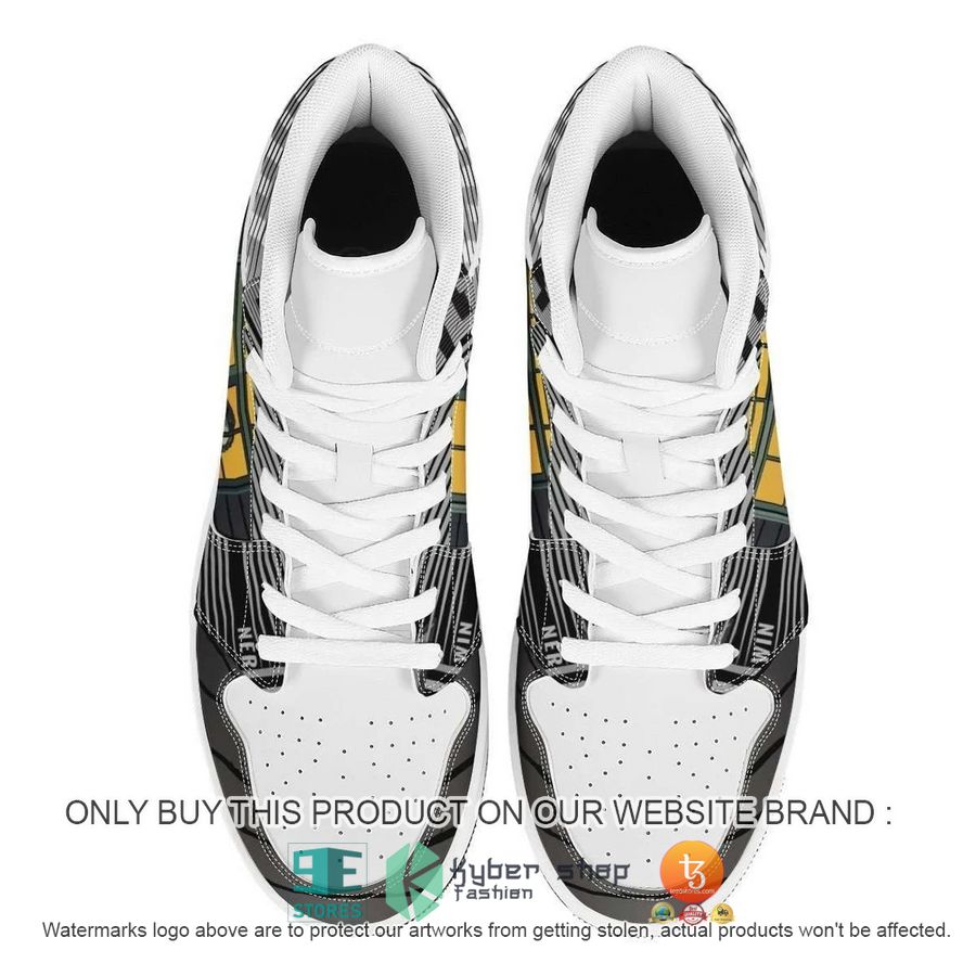 NEW Halloween Party Michael Myers white grey Air Jordan High Top Sneaker 3 halloween party michael myers white grey air jordan high top shoes 3 89274