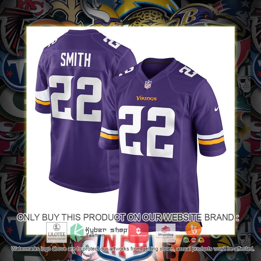 harrison smith minnesota vikings nike purple football jersey 1 57745