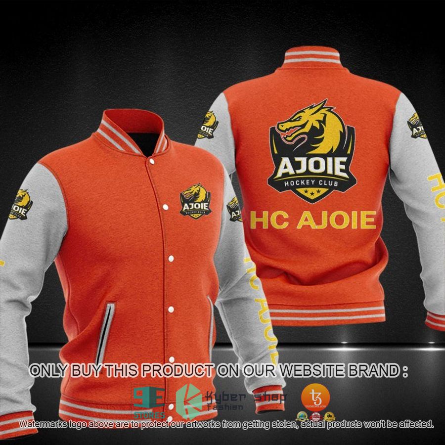 NEW HC Ajoie Varsity Jacket 4 hc ajoie baseball jacket 4 22847
